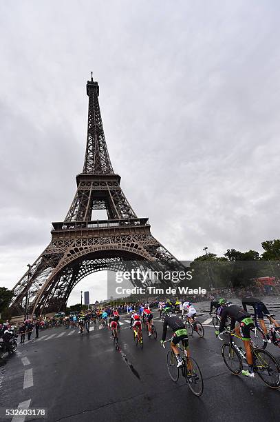 102nd Tour de France / Stage 21 Illustration Illustratie/ Peloton Peleton/ Landscape Paysage/ Paris City Ville Stad / Tour Eifel Eifeltoren/ Sevres -...