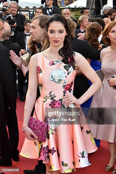 Sarah Barzyk attends the 'Julieta' premiere during the 69th annual Cannes Film Festival at the Palais des Festivals on May 17, 2016 in Cannes, France.