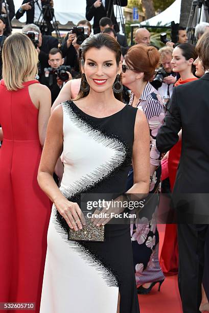 Christina Pitanguy attends the 'Julieta' premiere during the 69th annual Cannes Film Festival at the Palais des Festivals on May 17, 2016 in Cannes,...