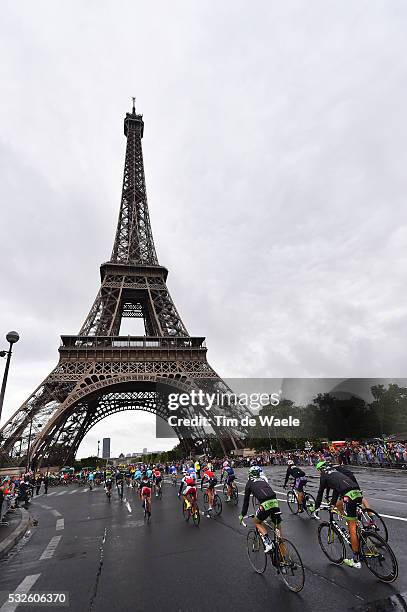 102nd Tour de France / Stage 21 Illustration Illustratie / Peleton Peloton / Tour Eifel Eifeltoren / Landscape Paysage Landschap / Sevres - Paris...