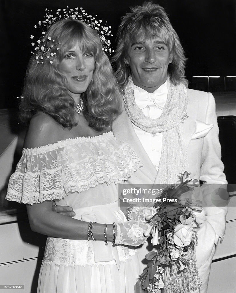 Rod Stewart Wedding
