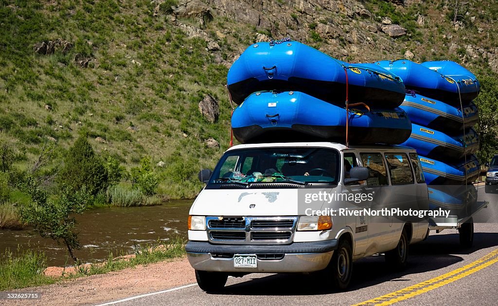 White Water Rafting, Colorado