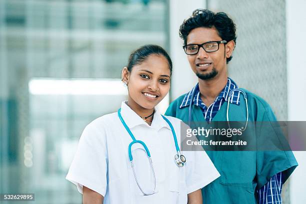 indian medici in ospedale - india doctor foto e immagini stock