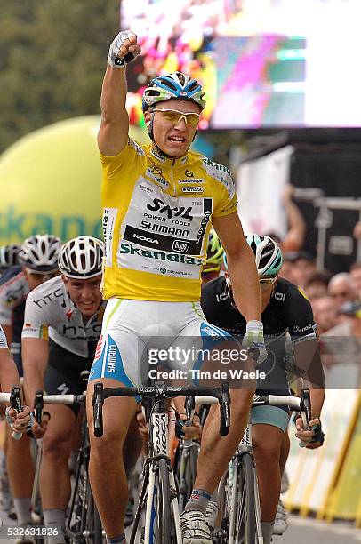 Tour of Poland 2011 / Stage 3 Arrival / Marcel Kittel Yellow Jersey / Celebration Joie Vreugde / Bedzin - Katowice / Tour de Pologne / Ronde van...