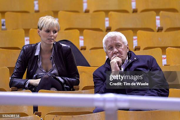 74th 6 Days of Gent 2014 / Training Patrick LEFEVERE Manager / Stephanie CLERCKX Assitent Press Officer Team OPQS Entrainement Training / 6 Daagse...