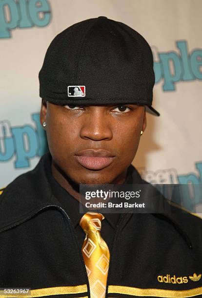 Singer/songwriter Ne-Yo poses at the Shawn "Jay - Z" Carter Hosts Teen People Listening Lounge at the Canal Room on July 20, 2005 in New York City.