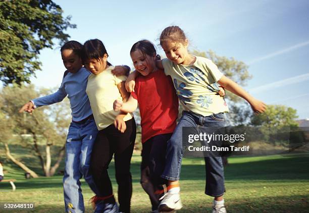 Three Kids Racing 52 Three Legged Race Kids Stock Photos, High-Res Pictures, and Images ...