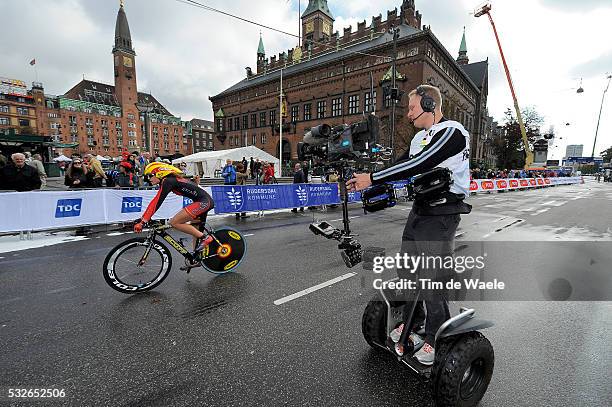 Road World Champ. 2011 / TT Junior Women Illustration Illustratie / TV Television Tele / Sheyla GUTIERREZ RUIZ / Copenhagen - Copenhagen / Time Trial...