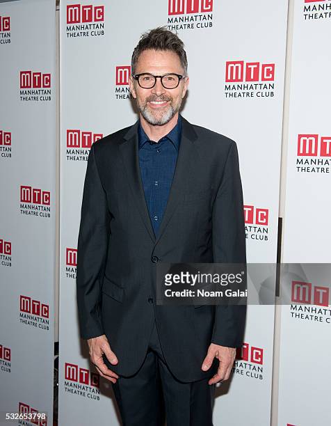 Actor Tim Daly attends the opening night of "The Ruins Of Civilization" at New York City Center on May 18, 2016 in New York City.