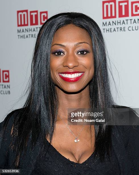 Actress Rachael Holmes attends the opening night "The Ruins Of Civilization" at New York City Center on May 18, 2016 in New York City.