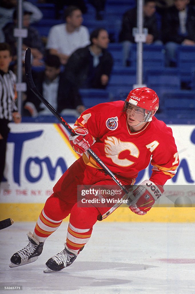 Theo Fleury On The Ice