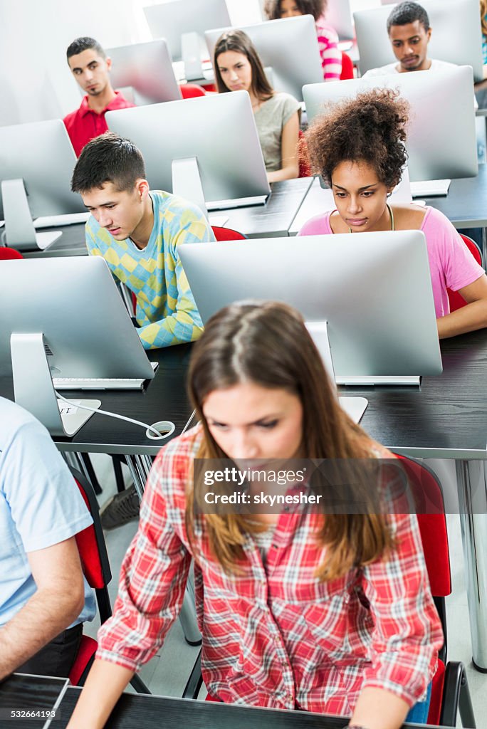 Students At A Computer Class High-Res Stock Photo - Getty Images