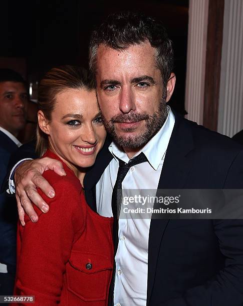 Actors Natalie Zea and Jason Jones attend the 2016 Adult Swim Upfront Party on May 18, 2016 in New York City. . 25870_002_0847.JPG