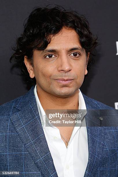 Night Shymalan attends the Turner Upfront 2016 arrivals at The Theater at Madison Square Garden on May 18, 2016 in New York City.