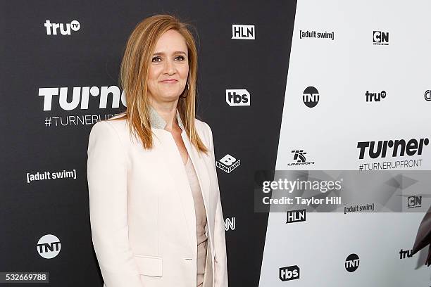 Samantha Bee attends the Turner Upfront 2016 arrivals at The Theater at Madison Square Garden on May 18, 2016 in New York City.