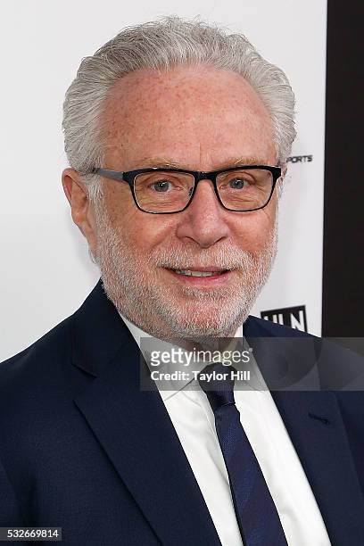 Wolf Blitzer attends the Turner Upfront 2016 arrivals at The Theater at Madison Square Garden on May 18, 2016 in New York City.