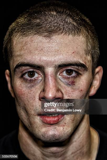 Isaac Jordan 54 The Faces Of College Wrestlers Stock Photos, High-Res Pictures, and ...