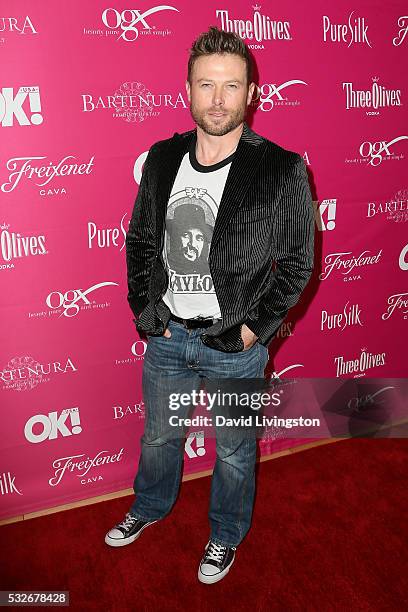 Actor Jacob Young arrives at the OK! Magazine's So Sexy LA at the Skybar at Mondrian on May 18, 2016 in West Hollywood, California.