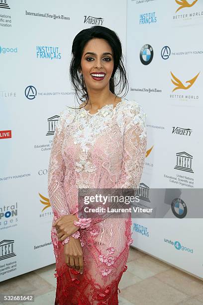 Malaika Arora Khan attends the Unesco Dinner At Club Albane during The 69th Annual Cannes Film Festival on May 18, 2016 in Cannes.