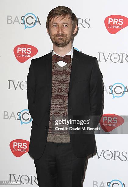 Neil Hannon attends the Ivor Novello Awards 2016 at The Grosvenor House Hotel on May 19, 2016 in London, England.