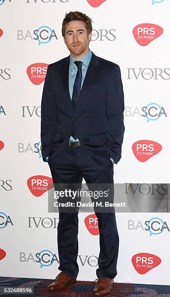 Jamie Lawson attends the Ivor Novello Awards 2016 at The Grosvenor House Hotel on May 19, 2016 in London, England.