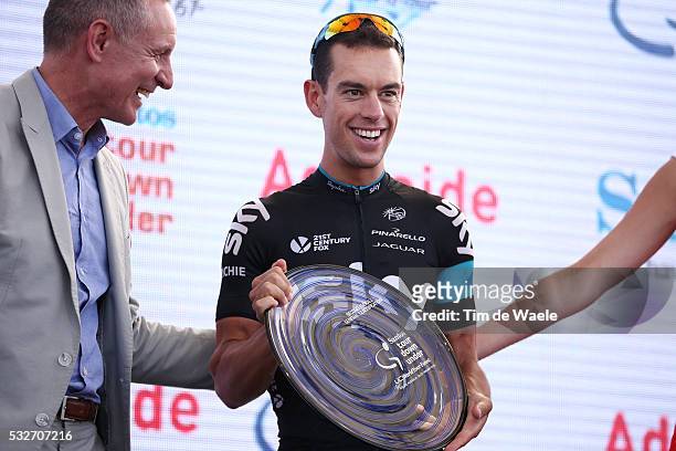 17th Santos Tour Down Under 2015/ Stage 6 Podium/ PORTE Richie Celebration Joie Vreugde/ Adelaide -Adelaide Etape Rit Ronde Tim De Waele