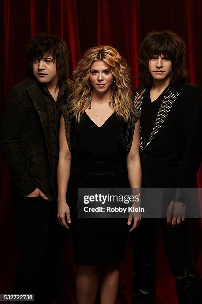 Country band The Band Perry for Billboard Magazine on March 7, 2013 in Nashville, Tennessee.