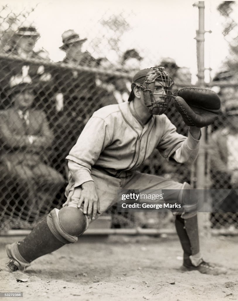 Baseball catcher