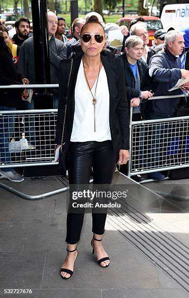 Kim Appleby attends the Ivor Novello Awards in London, England on May 19, 2016.