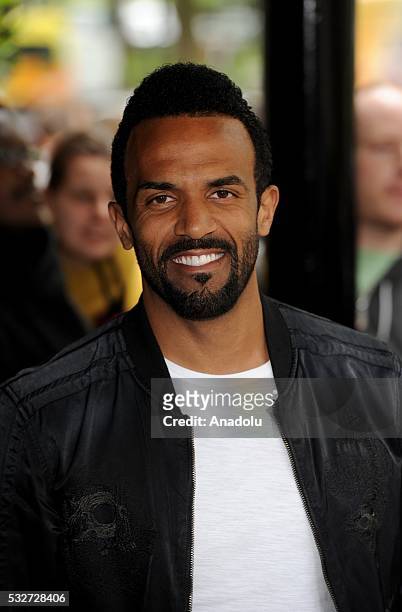 Craig David attends the Ivor Novello Awards in London, England on May 19, 2016.