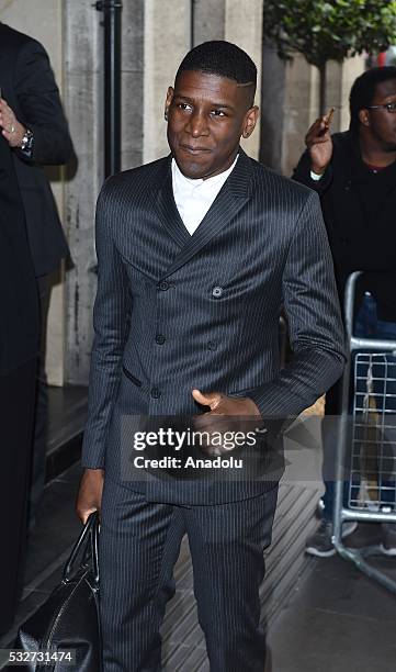 Labrinth attends the Ivor Novello Awards in London, England on May 19, 2016.