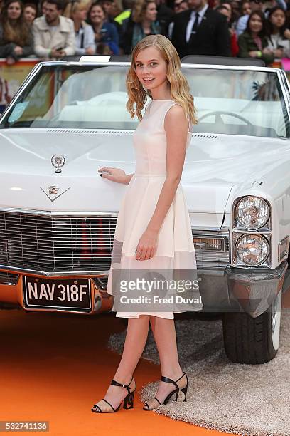 Angourie Rice attends "The Nice Guys" UK Premiere at Odeon Leicester Square on May 19, 2016 in London, England.