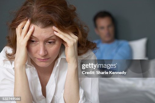 Feuding Couple in the Bedroom Feuding Couple in the Bedroom