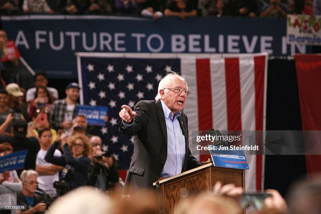 Bernie Sanders Rally In Carson California