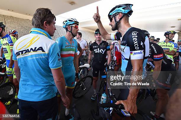 6th Tour of Oman 2015 / Stage 5 NIBALI Vincenzo / BOONEN Tom / Stage Cancelled due to weather conditions / Sand Strom Zanstorm Tempete de Sable and...