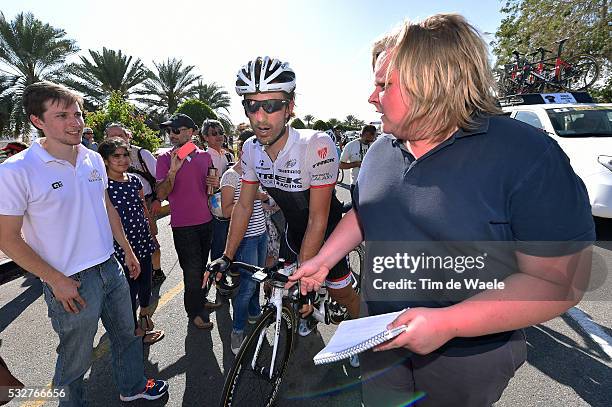 6th Tour of Oman 2015 / Stage 5 Arrival / CANCELLARA Fabian / Strike Greve Staking / Stage Cancelled due to weather conditions / Sand Strom Zanstorm...