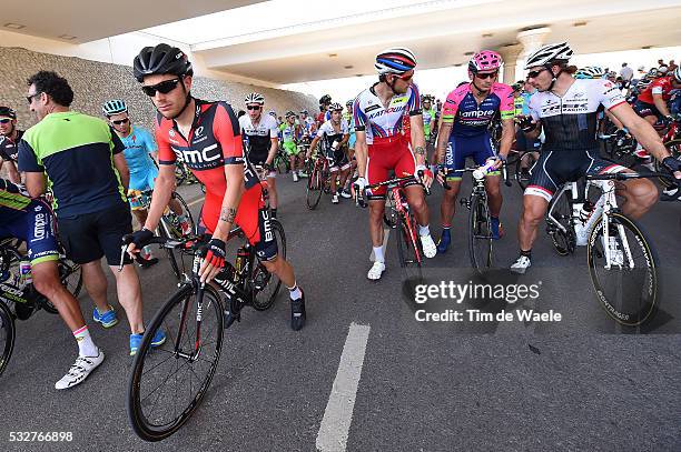 6th Tour of Oman 2015 / Stage 5 CARUSO Damiano / GUARNIERI Jacopo / POZZATO Filippo / CANCELLARA Fabian / Strike Staking / Stage Cancelled due to...