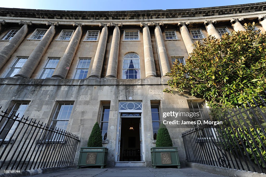 Scenes From Bath Spa In The English Countryside