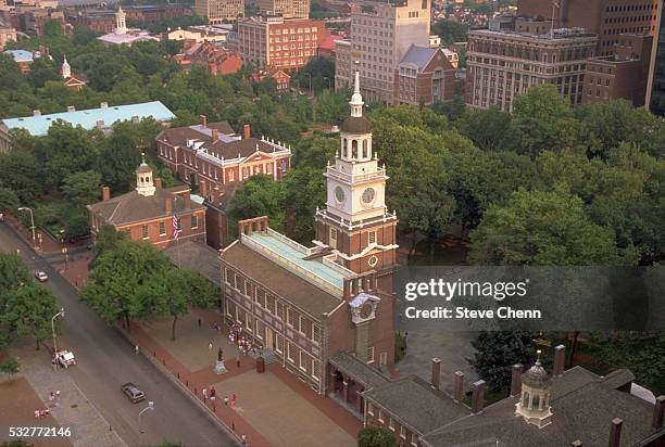 independence hall - freedom hall foto e immagini stock