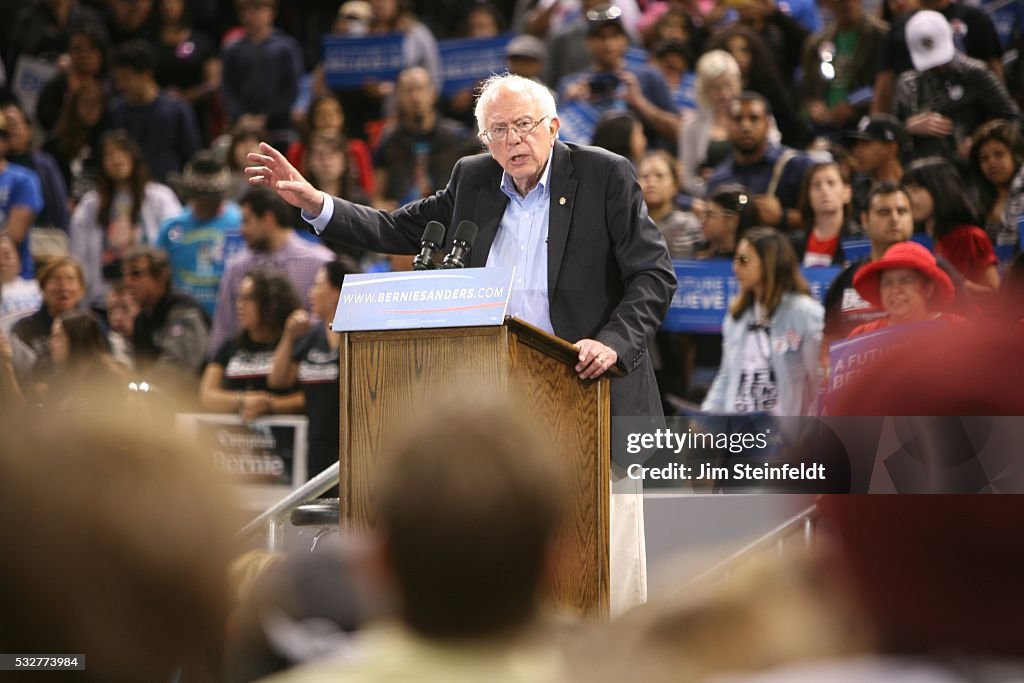 Bernie Sanders Rally In Carson California