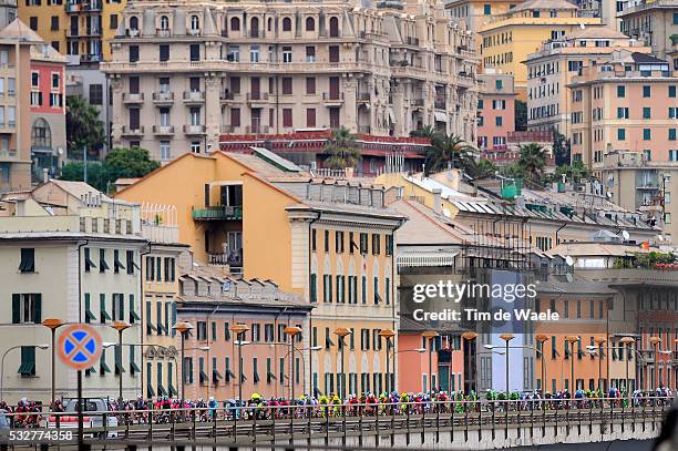 97th Tour of Italy 2014 / Stage 11 Illustration Illustratie / Peleton Peloton / GENOVA City Ville Stad / Landscape Paysage Landschap / Collecchio -...