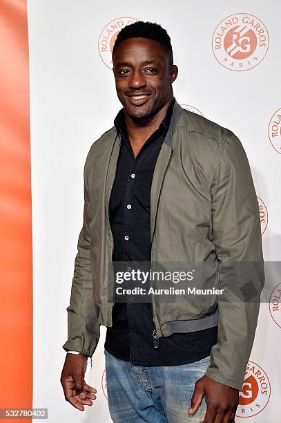 Yannick Nyanga attends the Roland Garros players' party at Grand Palais on May 19, 2016 in Paris, France.