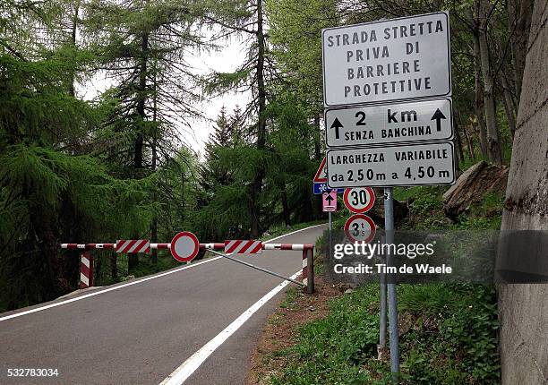 97th Tour of Italy 2014 / Restday Passo Gavia 2618m / Closed due to snow Fermee Gesloten / Illustration Illustratie / Jour de Repos Rustdag / Passo...