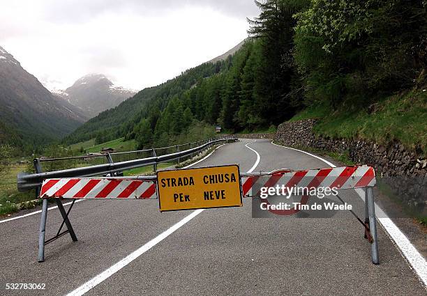 97th Tour of Italy 2014 / Restday Passo Gavia 2618m / Closed due to snow Fermee Gesloten / Illustration Illustratie / Jour de Repos Rustdag / Passo...