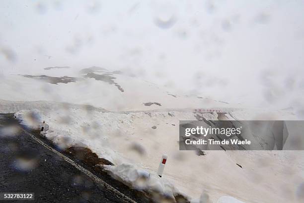 97th Tour of Italy 2014 / Restday Passo Gavia 2618m / Closed due to snow Fermee Gesloten / Illustration Illustratie / Landscape Paysage Landschap /...