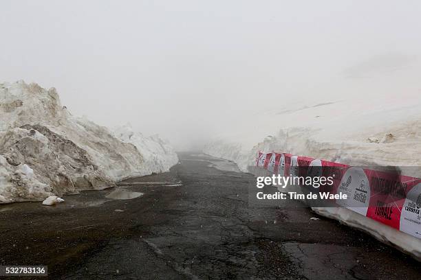 97th Tour of Italy 2014 / Restday Passo Gavia 2618m / Closed due to snow Fermee Gesloten / Illustration Illustratie / Landscape Paysage Landschap /...