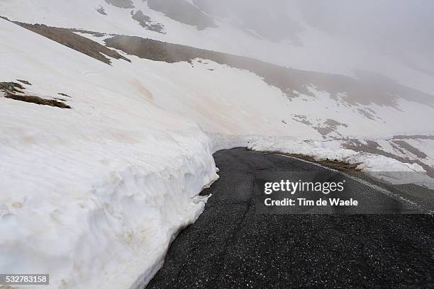97th Tour of Italy 2014 / Restday Passo Gavia 2618m / Closed due to snow Fermee Gesloten / Illustration Illustratie / Landscape Paysage Landschap /...