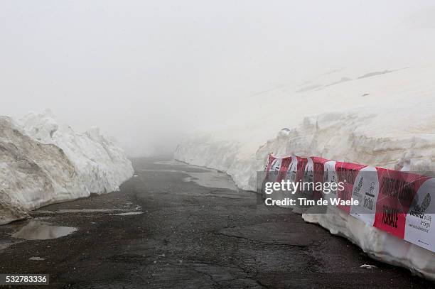 97th Tour of Italy 2014 / Restday Passo Gavia 2618m / Closed due to snow Fermee Gesloten / Illustration Illustratie / Landscape Paysage Landschap /...