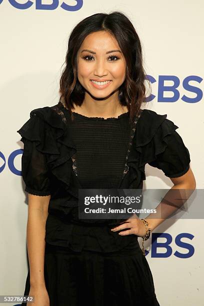 Actress Brenda Song attends the 2016 CBS Upfront at The Plaza on May 18, 2016 in New York City.