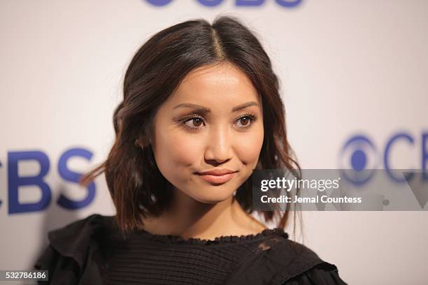 Actress Brenda Song attends the 2016 CBS Upfront at The Plaza on May 18, 2016 in New York City.